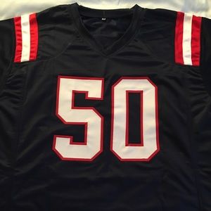 NFL NEW ENGLAND PATRIOTS AUTOGRAPHED CHASE WINOVICH JERSEY. Beckett certified